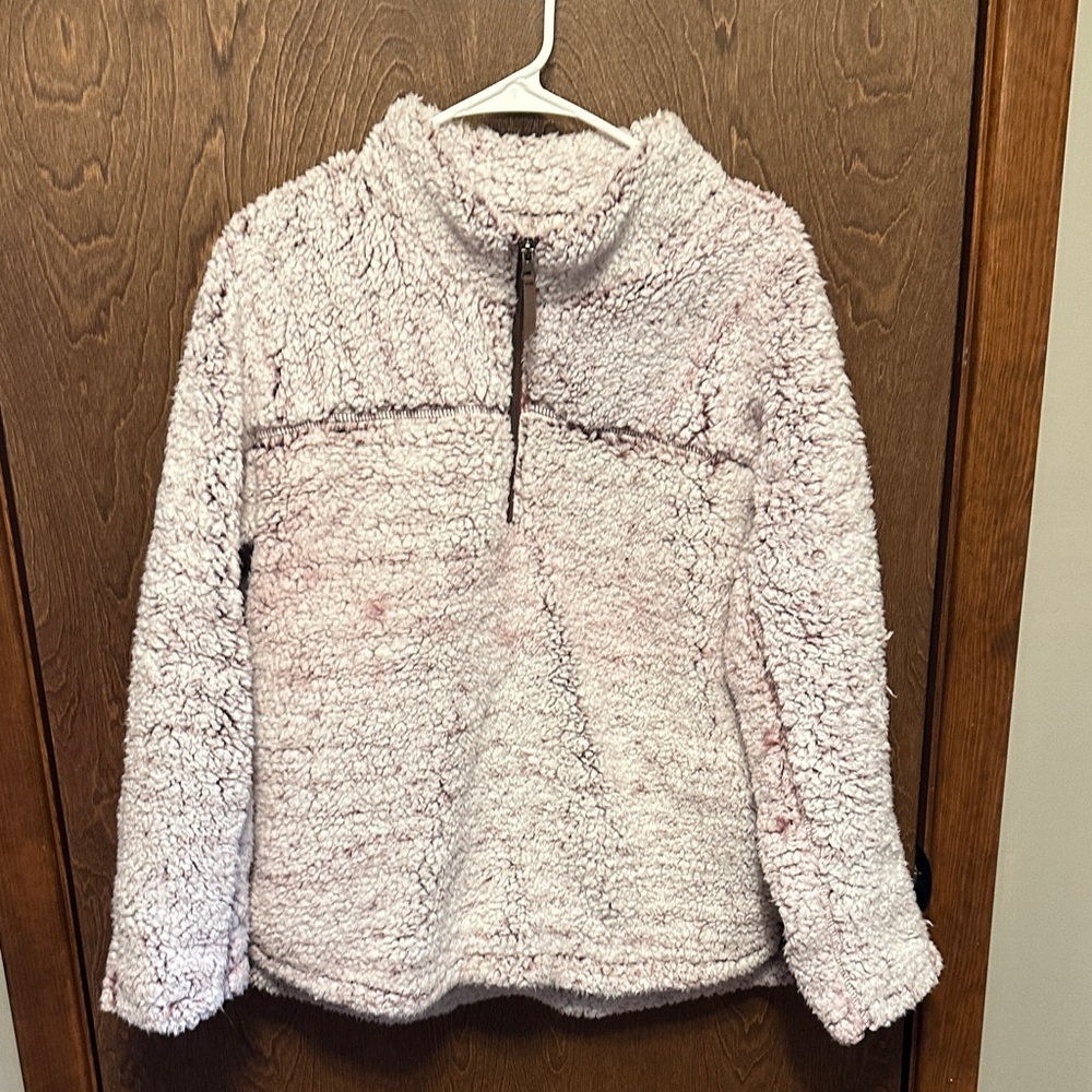 Elodie Teddy 1/4 Zip - Size Medium